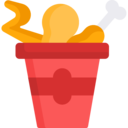 food,food and restaurant,junk food,fast food,chicken,bucket,fattening,fried chicken,chicken bucket